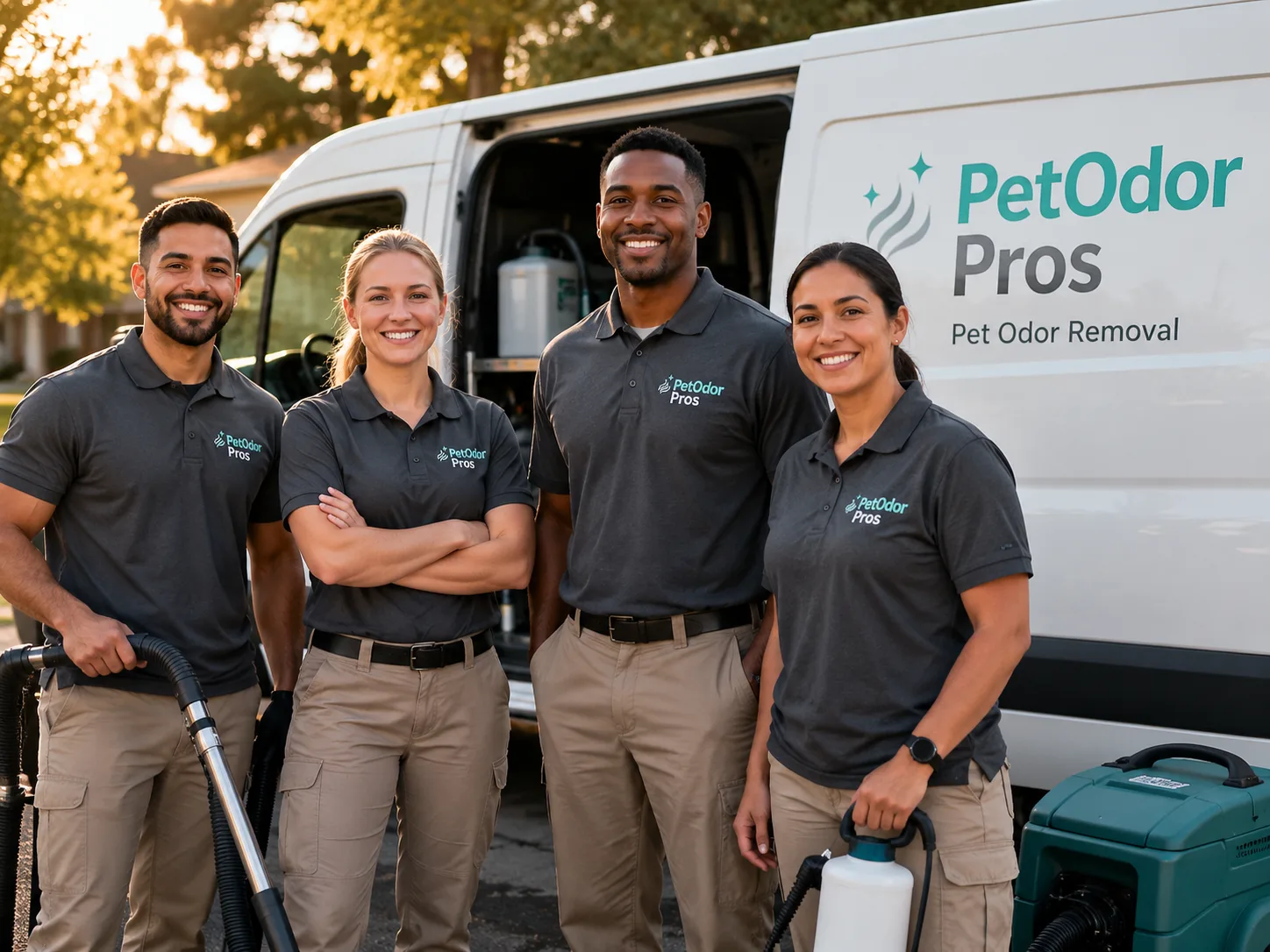 Pet Odor Removal team serving Bristow, VA